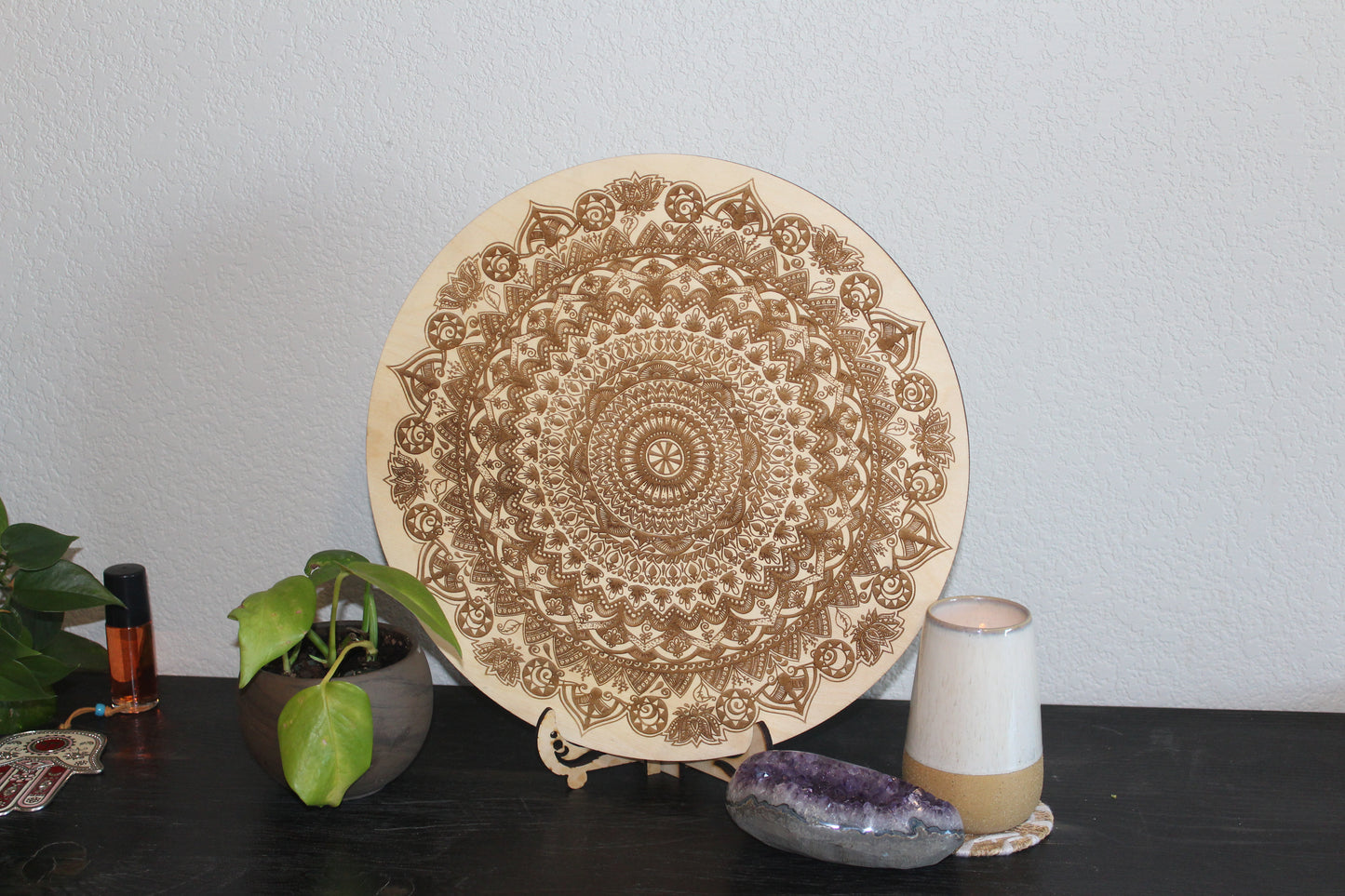 Laser Engraved Mandala