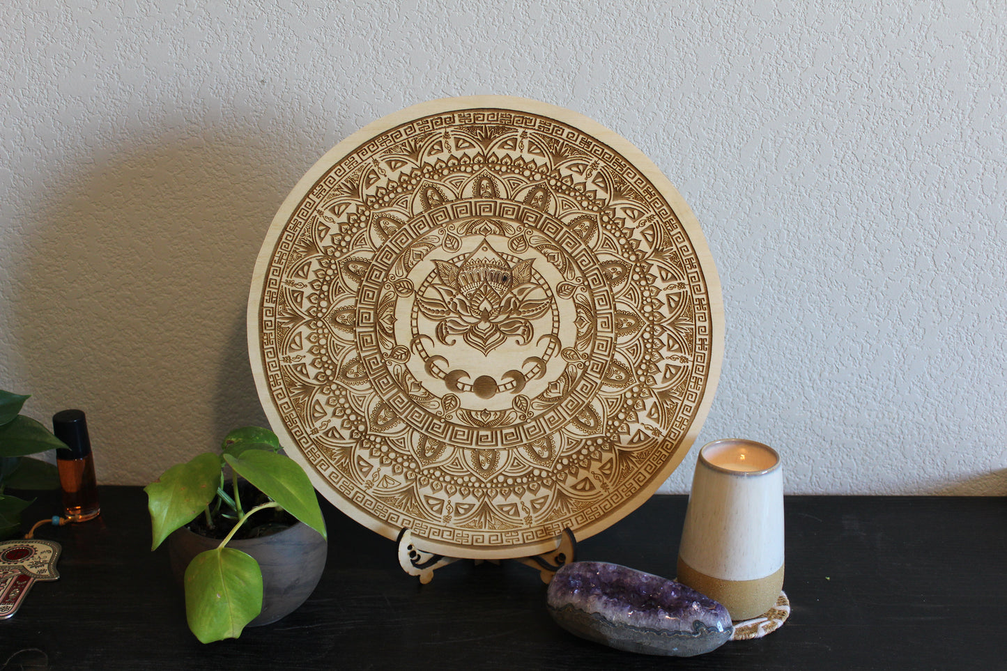 Laser Engraved Mandala 3