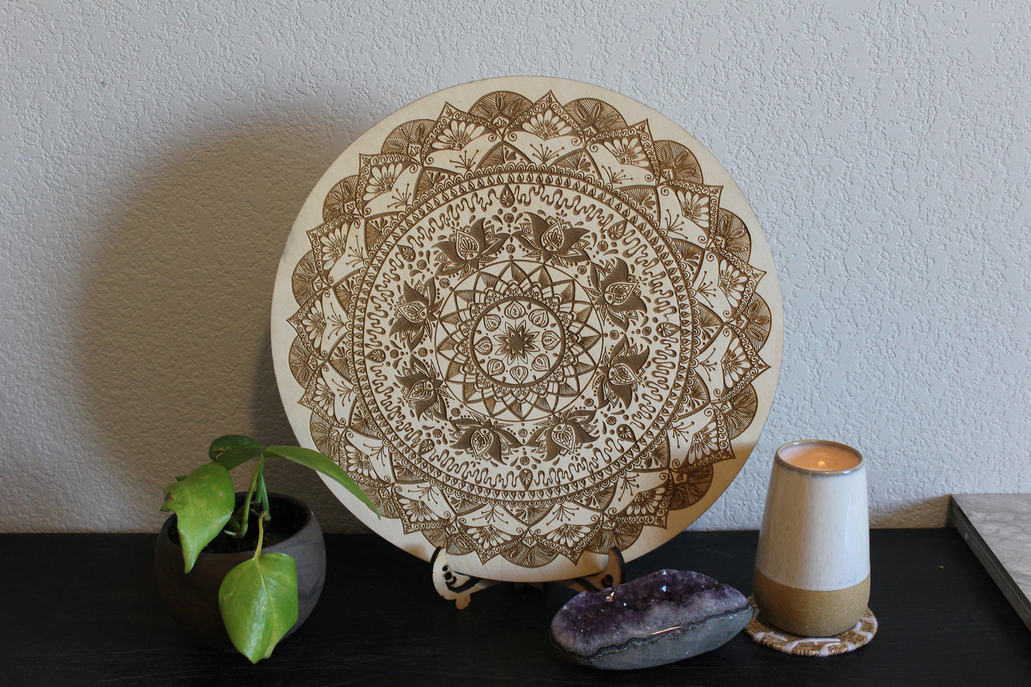 Laser Engraved Mandala 5