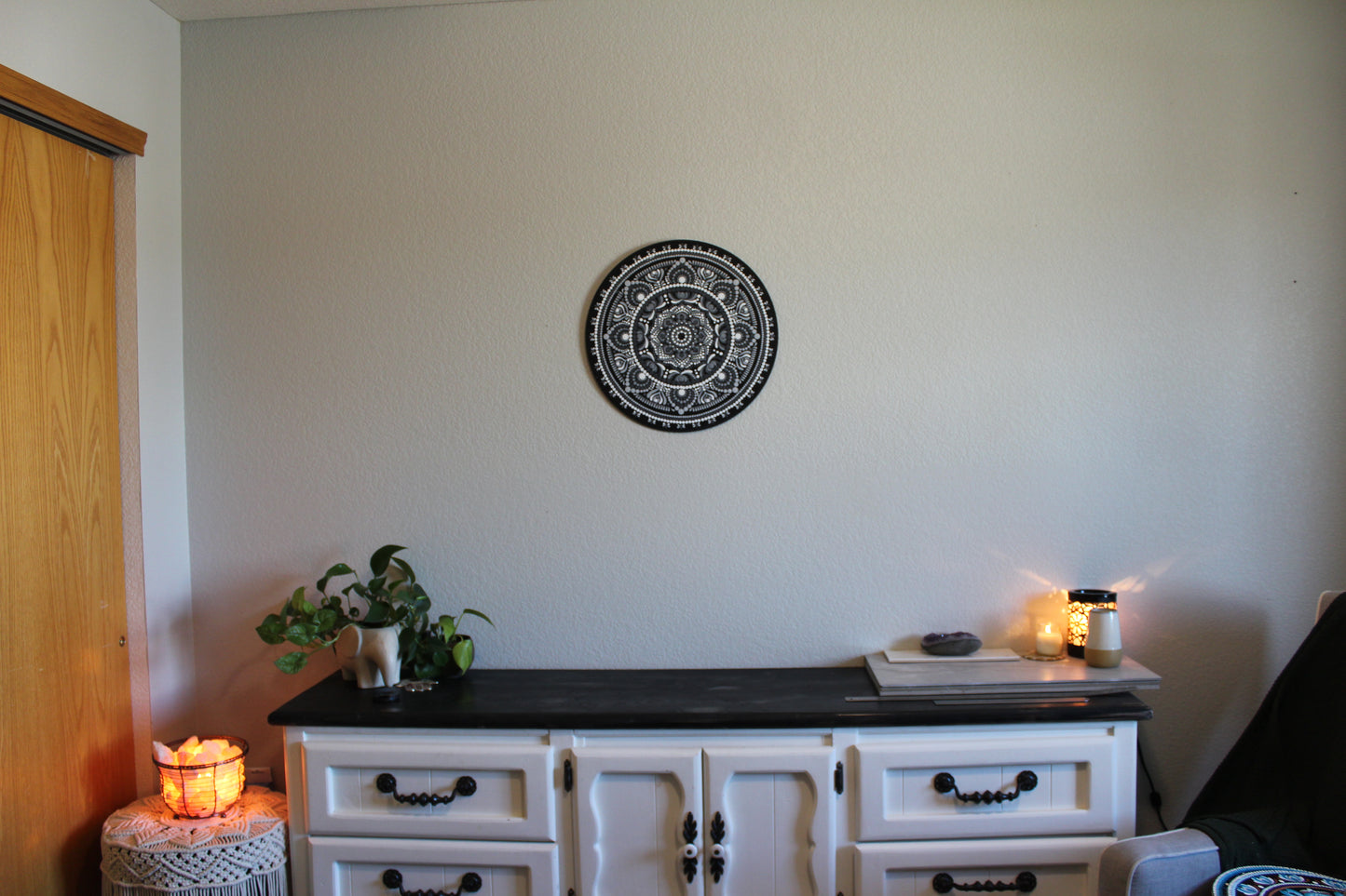 Hand Painted Mandala