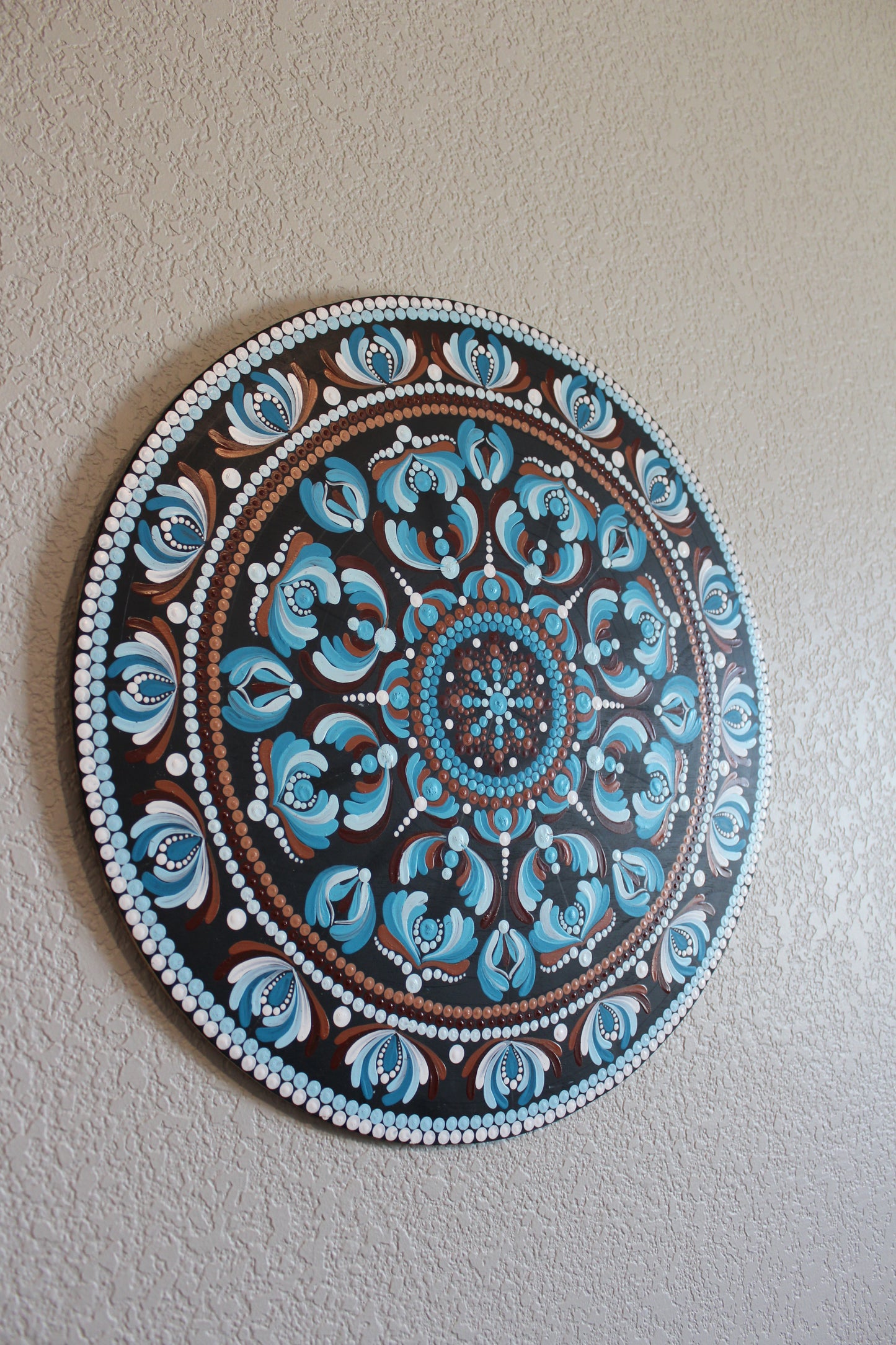 Hand Painted Mandala